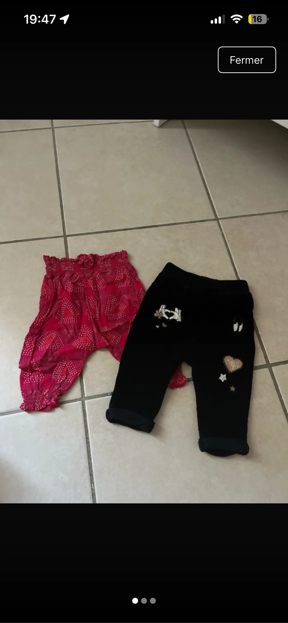 Lot de vêtements bébé fille  – photo 14
